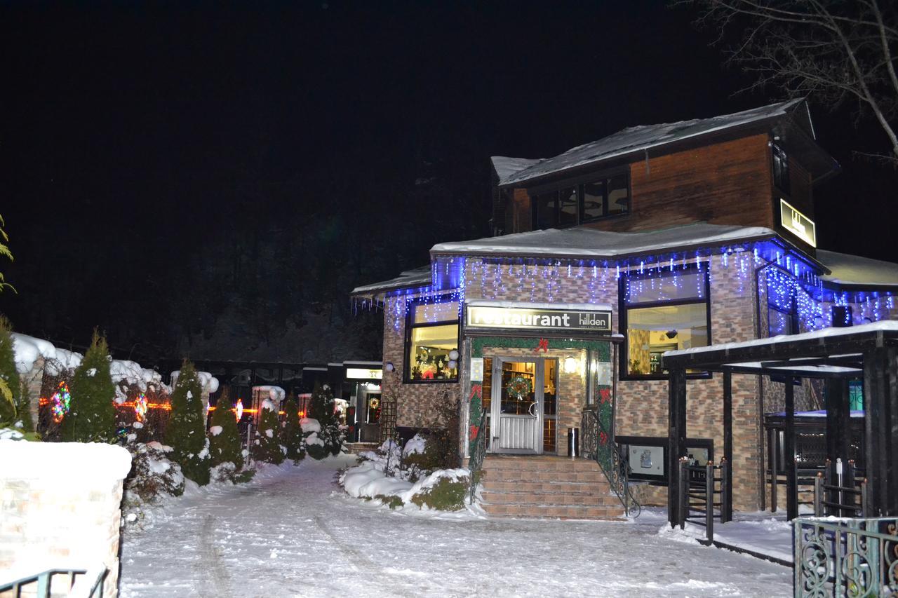 Hotel Hillden Lodge&Restaurant Drumu Carului Bagian luar foto